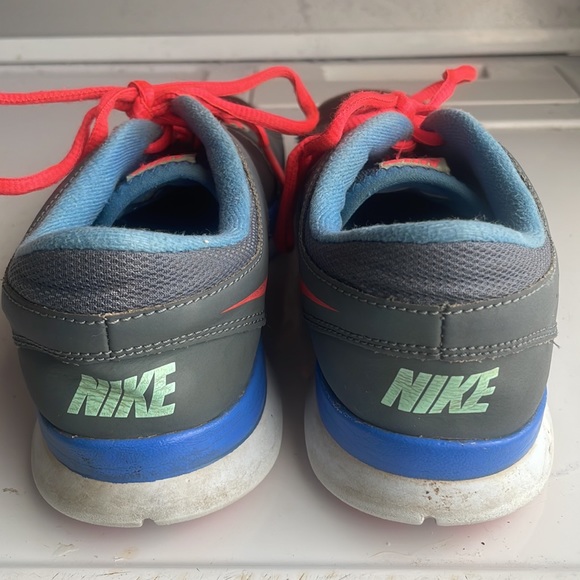 Nike flex trainer 3 armory gray blue running athletic shoes women’s size 7 - Picture 6 of 10